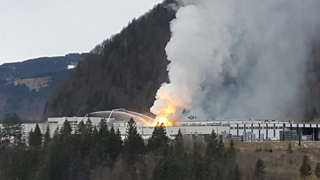 Weiterlesen: Großbrand in steirischem Industriebetrieb